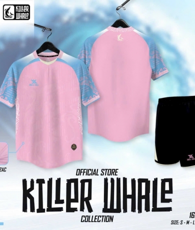 Áo không logo KILLER WHALE hồng