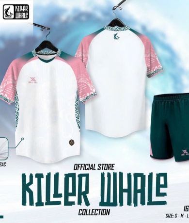 Áo không logo KILLER WHALE trắng