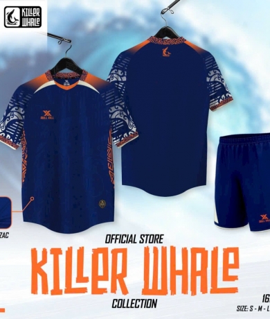 Áo không logo KILLER WHALE xanh đen